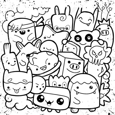 10 Coloring Cute Pictures | Doodle art designs, Cute doodle art, Doodle ...