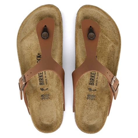BIRKENSTOCK Gizeh Birko-Flor Sandal - Ginger Brown