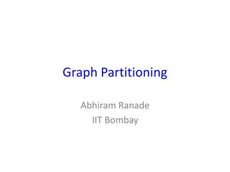 Graph Partitioning 的图像结果