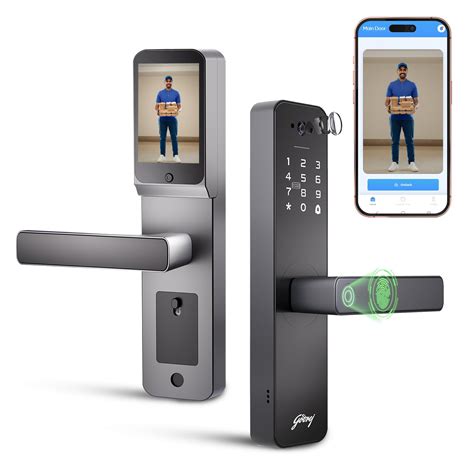 Godrej 'New Launch' Smart Lock | Neo Pro View Digital Lock for Wooden ...