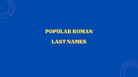 100 Cool Romanian Last Names