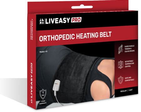 Buy LIVEASY PRO ORTHOPEDIC HEATING BELT REGULAR 1 UNIT Online & Get ...