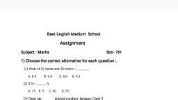 Image result for Class 7th Assignment