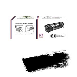AB Cartridge 88A Black Toner Cartridge CC388A Compatible for HP ...
