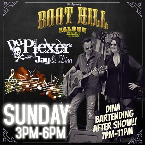 DuPLEXer returns to rock BOOT HILL SALOON, The Legendary Boot Hill ...