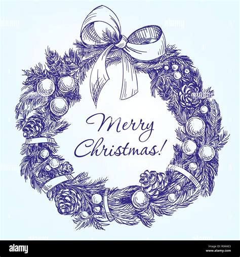 How To Draw A Christmas Wreath Create A Detailed, Festive Christmas