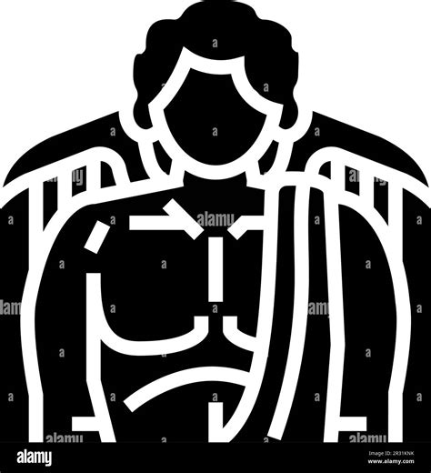 eros greek god ancient glyph icon vector illustration Stock Vector ...