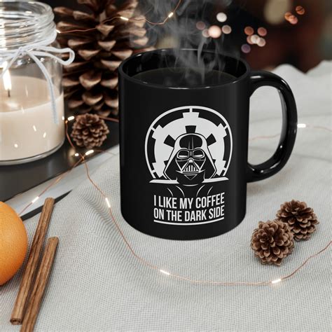 I Like My Coffee on the Dark Side Coffee Mug May the Fourth Be With You ...
