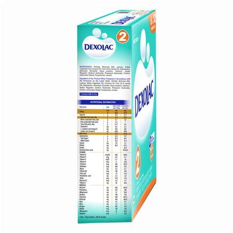Buy Dexolac Follow-Up Formula Stage 2 Powder (6-12 Months), 400 gm ...