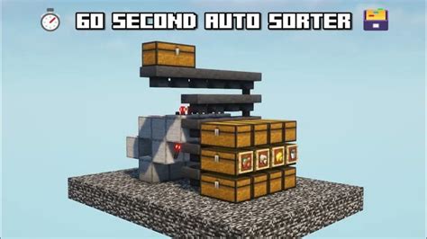 Image result for Minecraft Multi-Item Auto Sorter Survival Java
