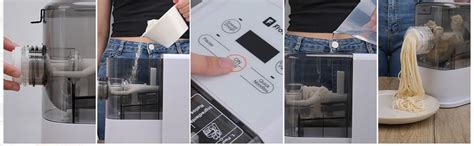 Buy Silver Martini Pasta Maker Machines, Automatic Noodles Adjustable ...