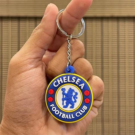 Chelsea FC | Premium Double Sided Rubber Keychain – Merakii Mee