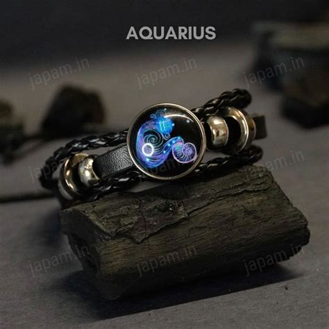 Zodiac Cosmic Leather Bracelet – Japam