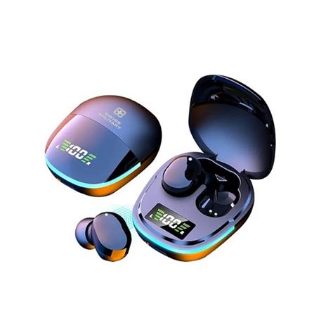 Swiss Military Black Wireless Bluetooth Earbuds/Earphones with Digital ...