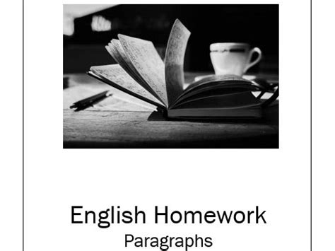 Image result for Homework Paragraph