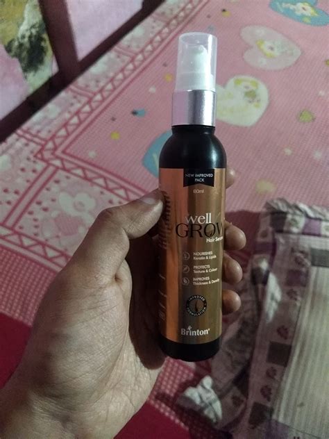 Buy Brinton Wellgrow Hair Growth Serum For Hair Nourishment & Prevents ...