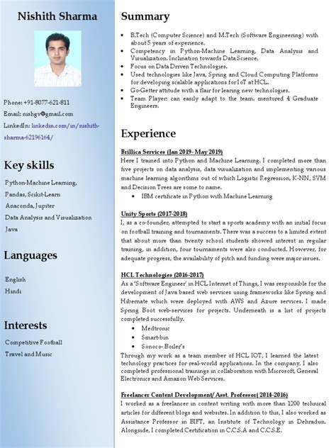 Image result for CV Machine Learning Python
