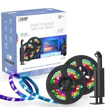 Buy Feit Electric Smart TV Backlight with Color Sensor and 12.5ft LED ...