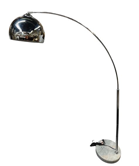 At Auction: Modern Arc Floor Lamp.