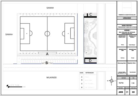 LAPANGAN SEPAK BOLA DAN TAMAN PUBLIK DESA TEGALSARI, KEPANJEN ...