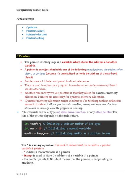 C Programming Pointers Tutorial 的图像结果