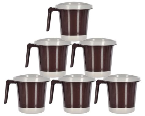 Kuber Industries Multiuses Lightweight, Unbreakable Plastic Bathroom ...