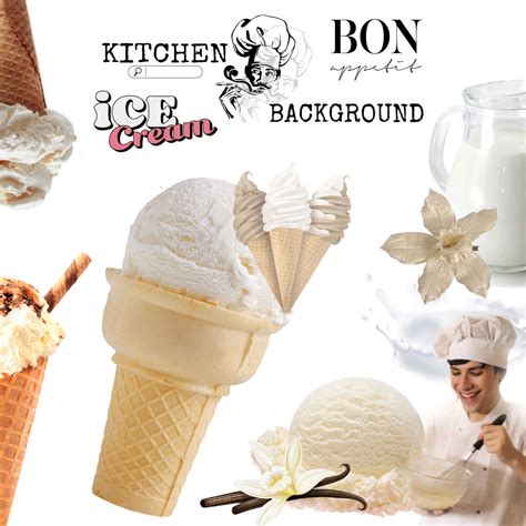 Nostalgia Ice Cream Maker Recipes - kitchen background