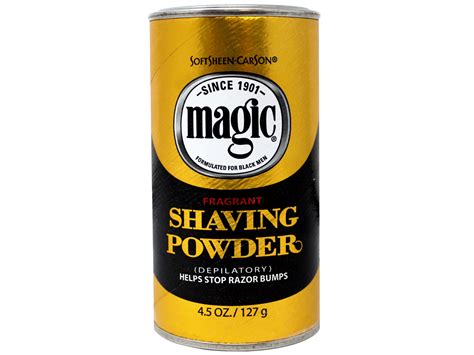 (6 pack) SoftSheen-Carson Magic Shaving Powder, Razorless Shaving for ...