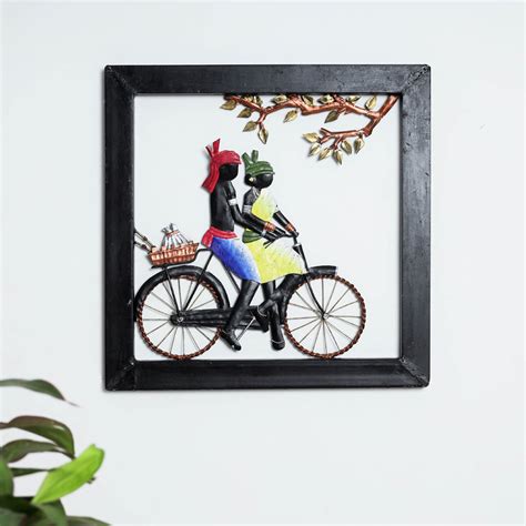 Cycle - Bastar Tribal Wrought Iron Frame