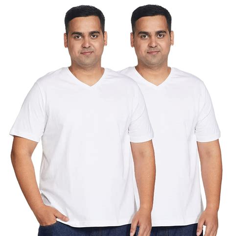 Amazon Brand - Symbol Men's Solid Regular T-Shirt (Pack of 2 ...
