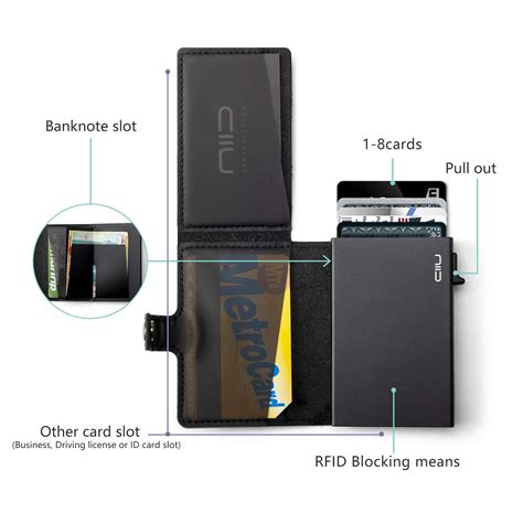 Buy NIID Credit Card Holder Slim Wallet Card RFID Men‘s Wallets Case ...