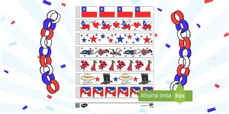 Manualidad: Guirnalda dieciochera (teacher made) - Twinkl