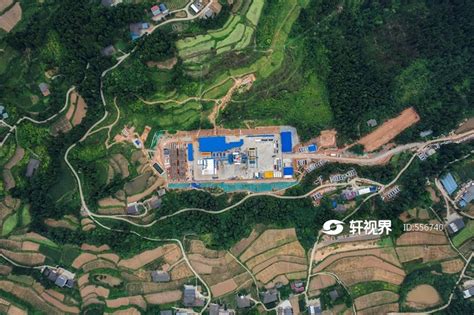 俯瞰中国第二口万米深井深地川科1井施工现场 图片 | 轩视界