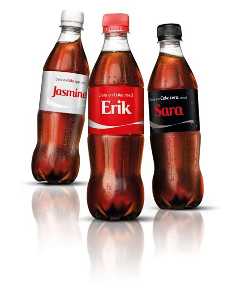 Millions of Swedes get their name on the Coca-Cola bottles