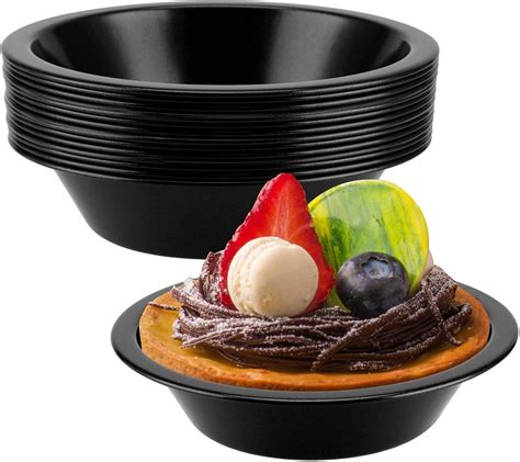 Amazon.com: JAPCHET 15 Pack 4 Inch Mini Pie Pans Carbon Steel Mini Pie ...