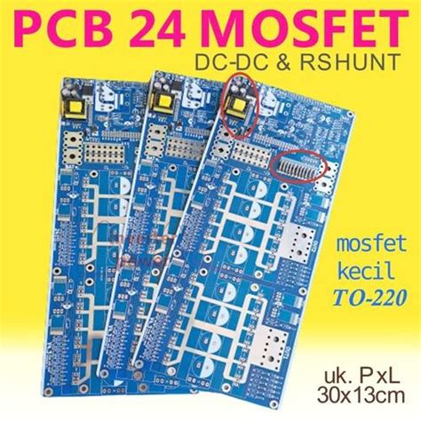 Jual Pcb Inverter Egs002 Psw 24fet mosfet kecil to-220 24 mosfet - Kota ...