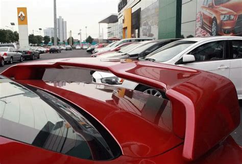 Buy Osmrk OEM type ABS tail wing rear spoiler for Mitsubishi Lancer ex ...