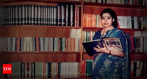 Jayalalitha: A peek into Jayalalithaa's world of knowledge | India News ...