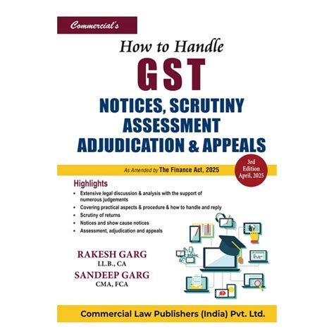 Commercial How to Handle GST Notices Scrutiny, Assessment and ...