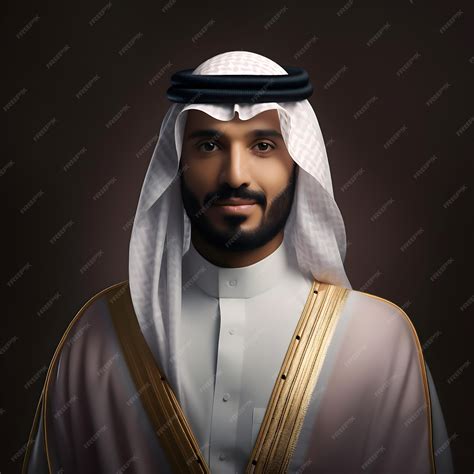 Premium AI Image | A Man of Saudi Arabia