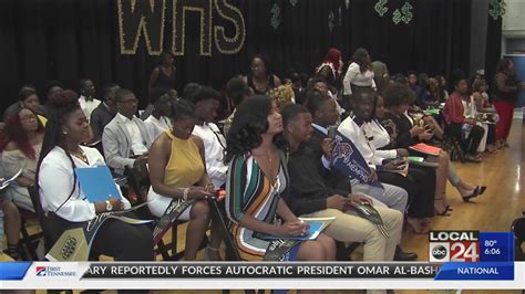 Whitehaven High School seniors honored for their academic achievement ...