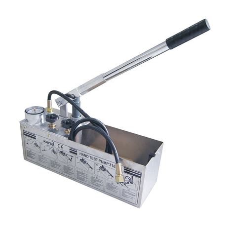 Buy KATSU Pipeline Pressure Test Pump, Manual Hand Power Hydraulic 12L ...