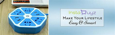 Amazon.in: Buy Instabuyz Oxcord Extension Board 1.8M Cable Multi ...