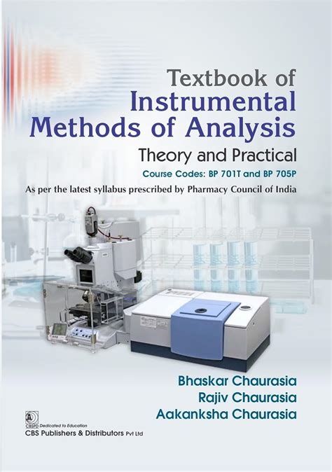 Buy Textbook of Instrumental Methods of Analysis Theory and Practical ...