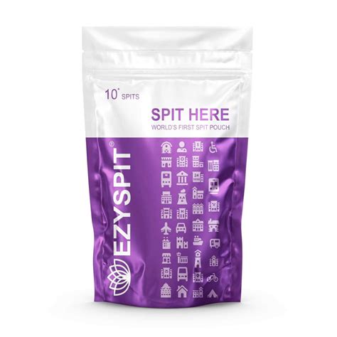 For Spit Free World – World’s First Reusable Mobile Spittoon.