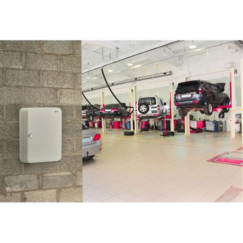 AdirOffice 60-Key Steel Heavy-Duty Cabinet with Key Lock, White in the ...