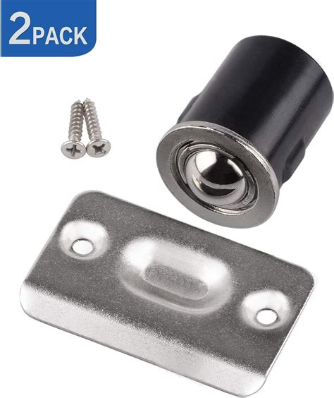 Buy HOMOTEK 2 Pack Drive in Ball Catch with Strike Plate for Closet ...
