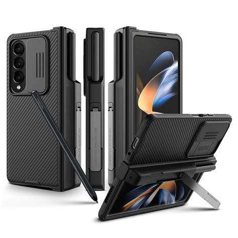 Nillkin Plastic Camshield Pro for Samsung Galaxy Z Fold 4 Case with Pen ...
