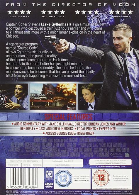 Image result for Source Code DVD