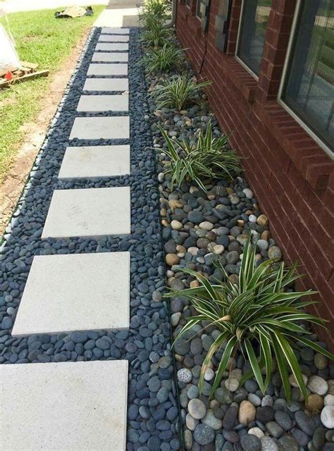 47 Fascinating Side Yard And Backyard Gravel Garden Design Ideas That ...